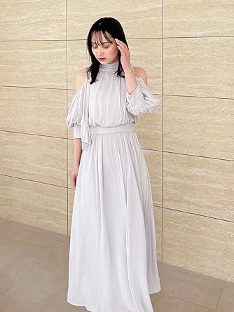 Amazon.co.jp: [スナイデル] コールドショルダーワンピ